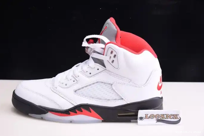 Red Retro Jordan Air DA1911-102 Tongue 5 Silver (2020) Fire 0512